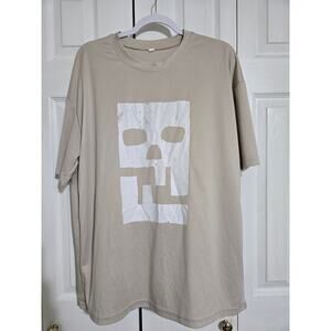Unknown brand large men's cream colored tshirt
